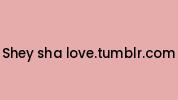 Shey-sha-love.tumblr.com Coupon Codes