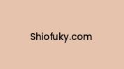 Shiofuky.com Coupon Codes