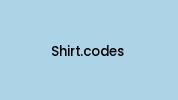 Shirt.codes Coupon Codes