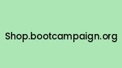 Shop.bootcampaign.org Coupon Codes