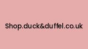 Shop.duckandduffel.co.uk Coupon Codes