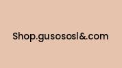 Shop.gusososland.com Coupon Codes