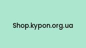 Shop.kypon.org.ua Coupon Codes