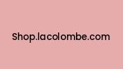 Shop.lacolombe.com Coupon Codes