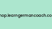 Shop.learngermancoach.com Coupon Codes