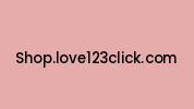 Shop.love123click.com Coupon Codes