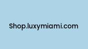 Shop.luxymiami.com Coupon Codes
