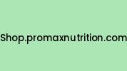 Shop.promaxnutrition.com Coupon Codes