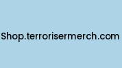 Shop.terrorisermerch.com Coupon Codes