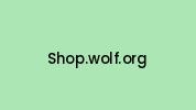 Shop.wolf.org Coupon Codes