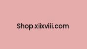 Shop.xiixviii.com Coupon Codes