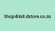 Shop4itall.dstore.co.za Coupon Codes