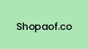 Shopaof.co Coupon Codes