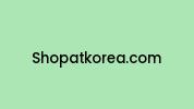 Shopatkorea.com Coupon Codes