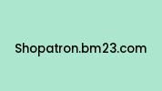 Shopatron.bm23.com Coupon Codes