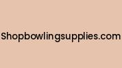 Shopbowlingsupplies.com Coupon Codes