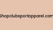 Shopclubsportapparel.com Coupon Codes