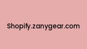 Shopify.zanygear.com Coupon Codes
