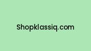Shopklassiq.com Coupon Codes