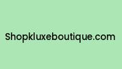 Shopkluxeboutique.com Coupon Codes