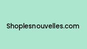 Shoplesnouvelles.com Coupon Codes