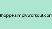 Shoppe.simplyworkout.com Coupon Codes