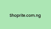 Shoprite.com.ng Coupon Codes