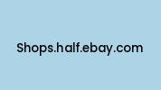 Shops.half.ebay.com Coupon Codes