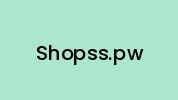 Shopss.pw Coupon Codes