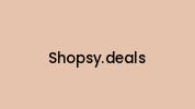 Shopsy.deals Coupon Codes