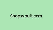 Shopxvault.com Coupon Codes