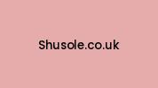 Shusole.co.uk Coupon Codes