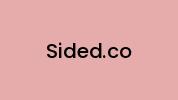 Sided.co Coupon Codes