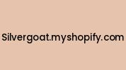 Silvergoat.myshopify.com Coupon Codes