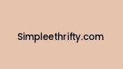 Simpleethrifty.com Coupon Codes