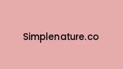 Simplenature.co Coupon Codes