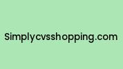 Simplycvsshopping.com Coupon Codes