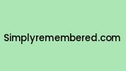 Simplyremembered.com Coupon Codes