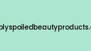 Simplyspoiledbeautyproducts.com Coupon Codes
