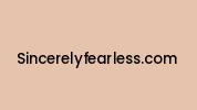Sincerelyfearless.com Coupon Codes