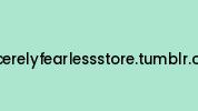 Sincerelyfearlessstore.tumblr.com Coupon Codes