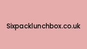Sixpacklunchbox.co.uk Coupon Codes