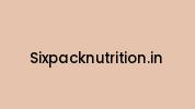 Sixpacknutrition.in Coupon Codes