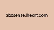 Sixxsense.iheart.com Coupon Codes