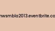 Smwsmbla2013.eventbrite.com Coupon Codes