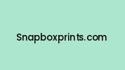 Snapboxprints.com Coupon Codes