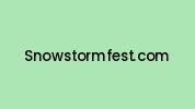 Snowstormfest.com Coupon Codes