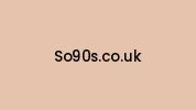 So90s.co.uk Coupon Codes