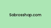 Sobrosshop.com Coupon Codes