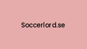 Soccerlord.se Coupon Codes